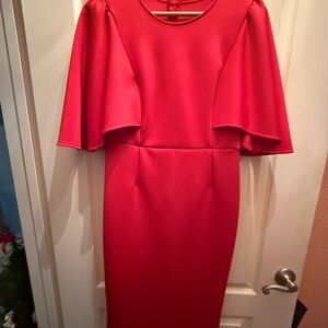 Amazon Vibrant Red Midi Dress